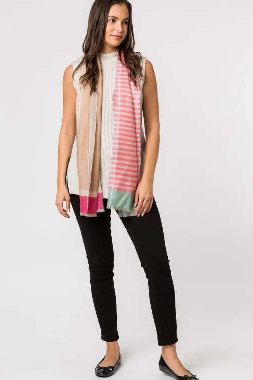'Zenith' Cashmere & Merino Wool Pashmina