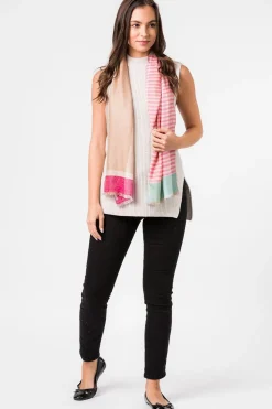 'Zenith' Cashmere & Merino Wool Neckerchief