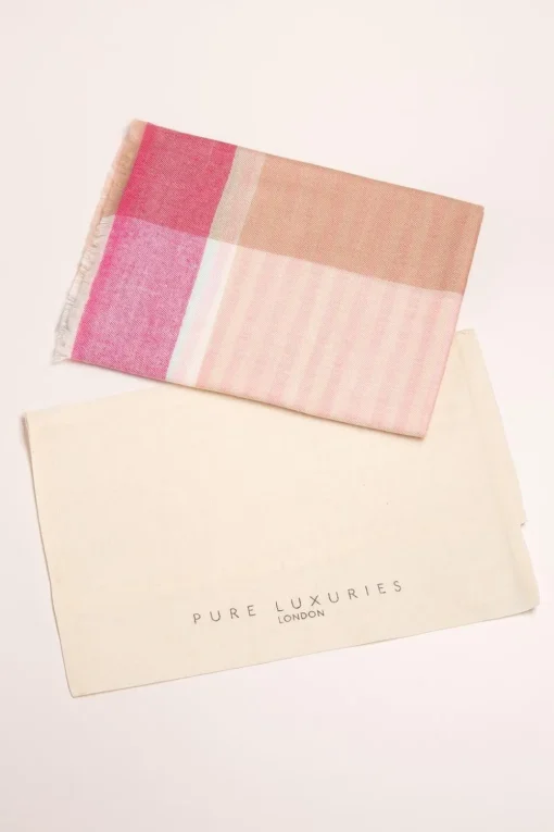 'Zenith' Cashmere & Merino Wool Throw
