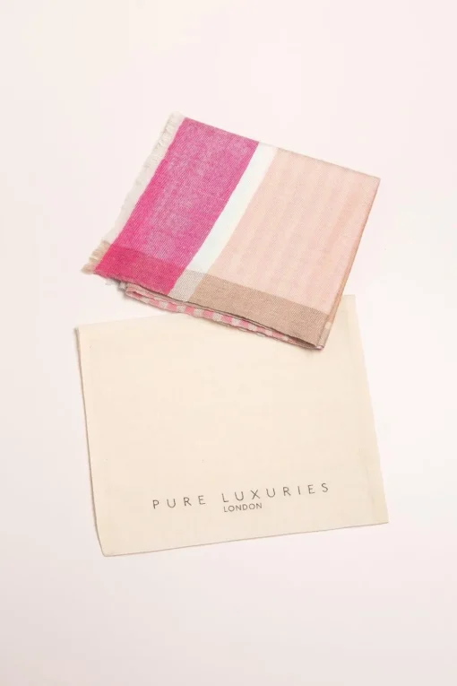 'Zenith' Cashmere & Merino Wool Pashmina