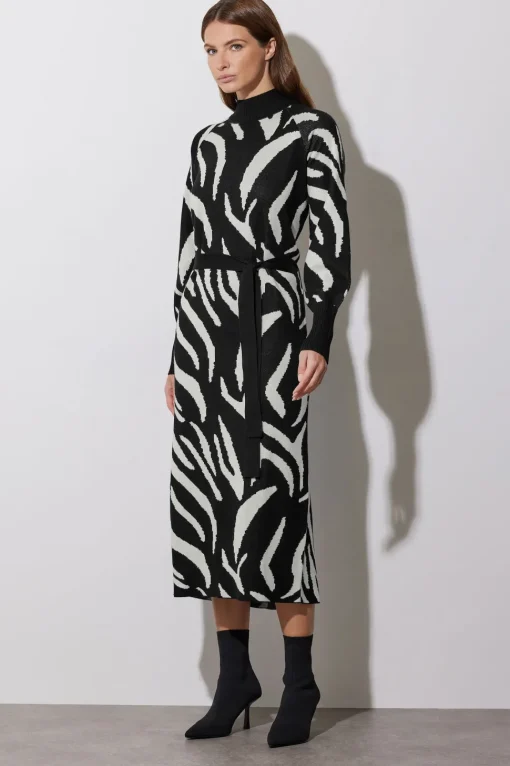 Zebra Jumper Dress
